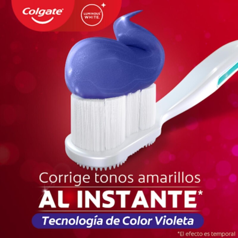 Pasta De Dientes Colgate Luminous White Color Correct 70 Grs. Pasta De Dientes Colgate Luminous White Color Correct 70 Grs.