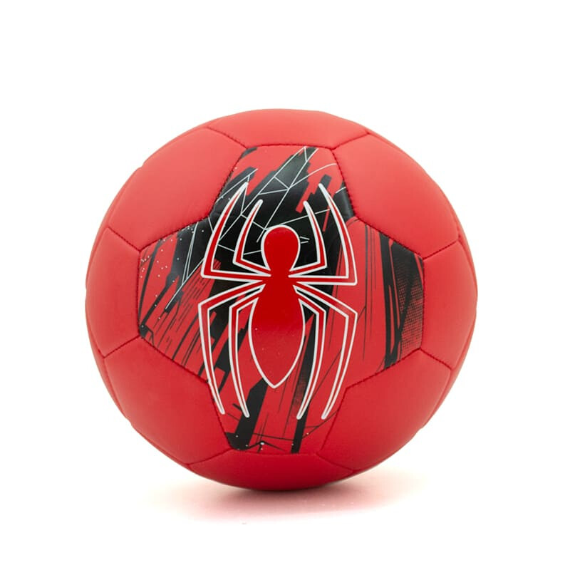 Marvel Pelota Futbol Spiderman de Niños - SPTASS23014 Rojo-negro