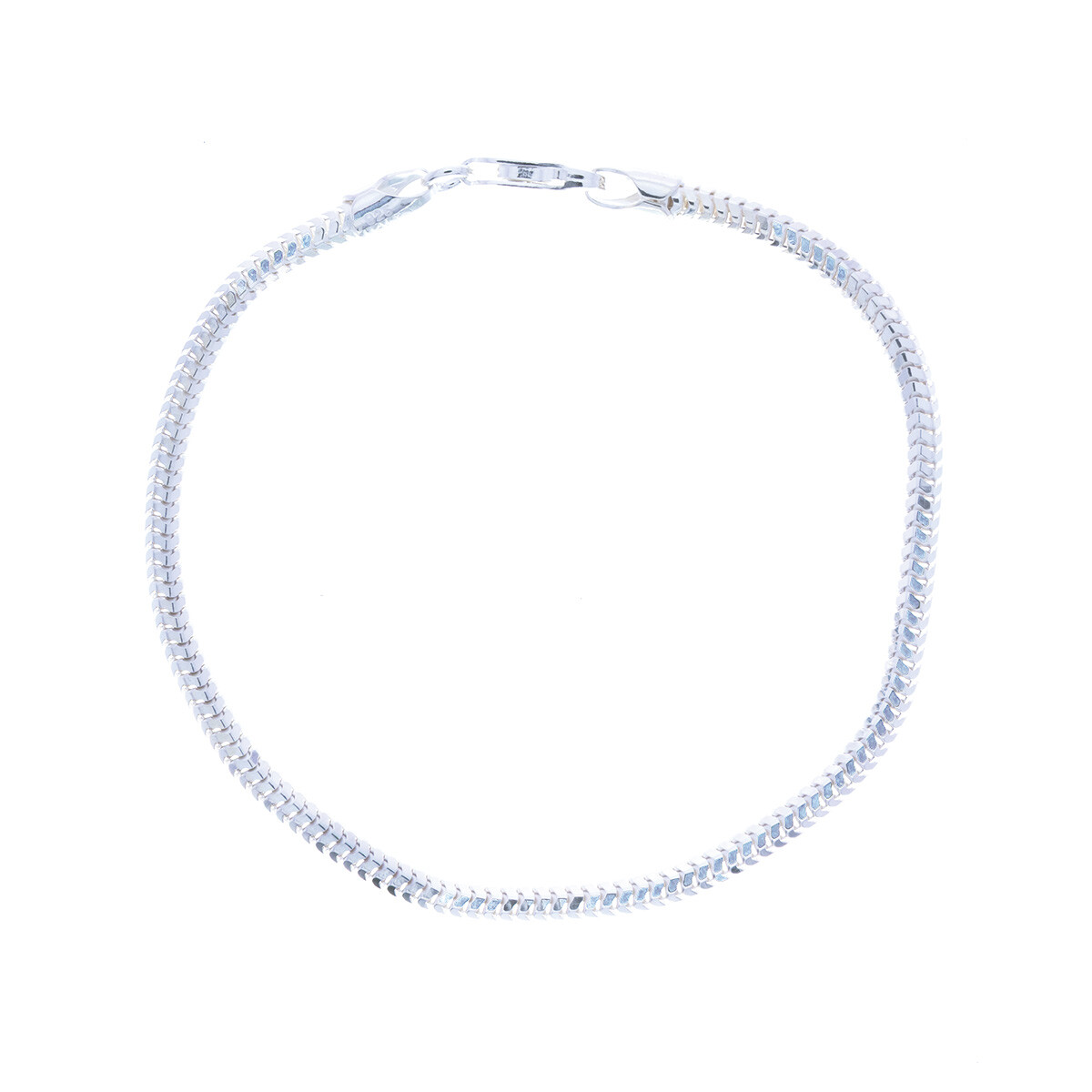 Pulsera de plara 925 Soga 