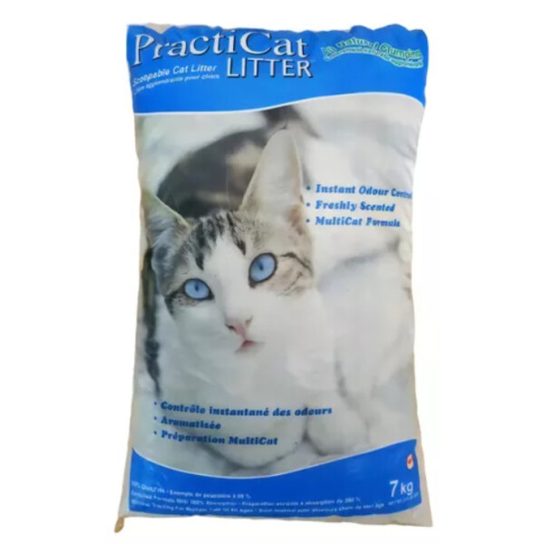 PRACTICAT CAT LITTER X 7 KGS PRACTICAT CAT LITTER X 7 KGS
