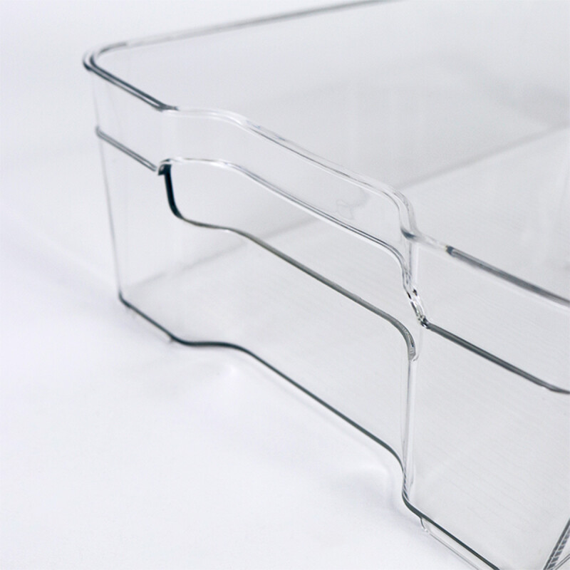 ORGANIZADOR RECT ACRIL TRANSP 30X20.5X5CM Unica