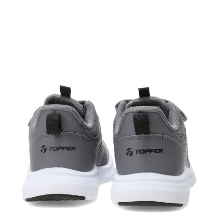 Championes de Niños Topper Championes Wind Iv Mesh Velcro Gris - Negro