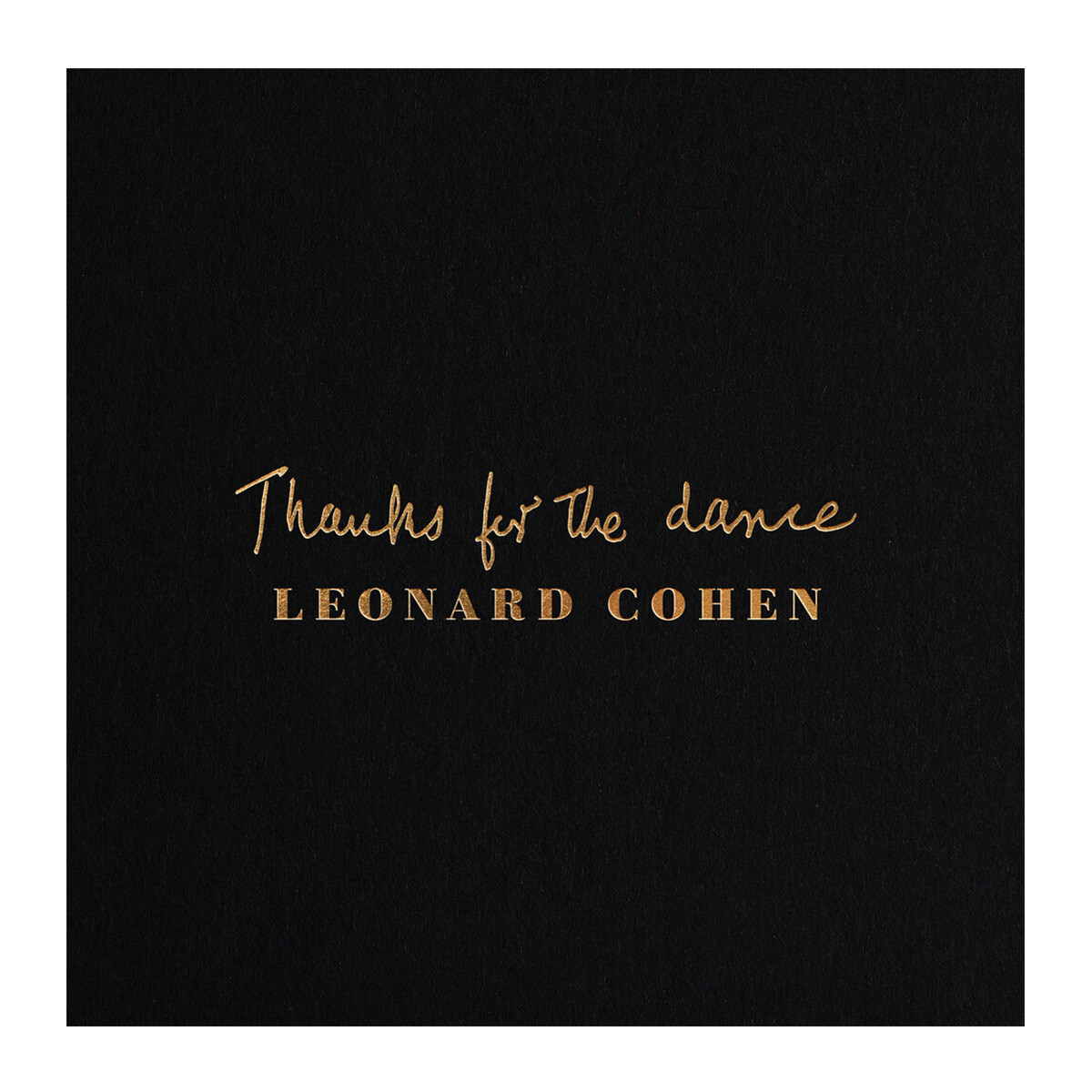 Leonard Cohen - Thanks For The Dance - Vinilo 