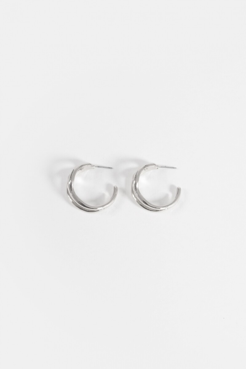 Aros gotic plateado
