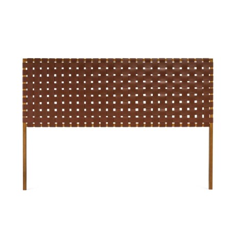 RESPALDO SUPER KING PU-Y-MADERA MARRON FIAMMA