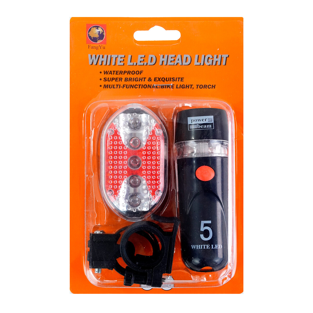 Luz led delantera para bicicleta x2 unidades 