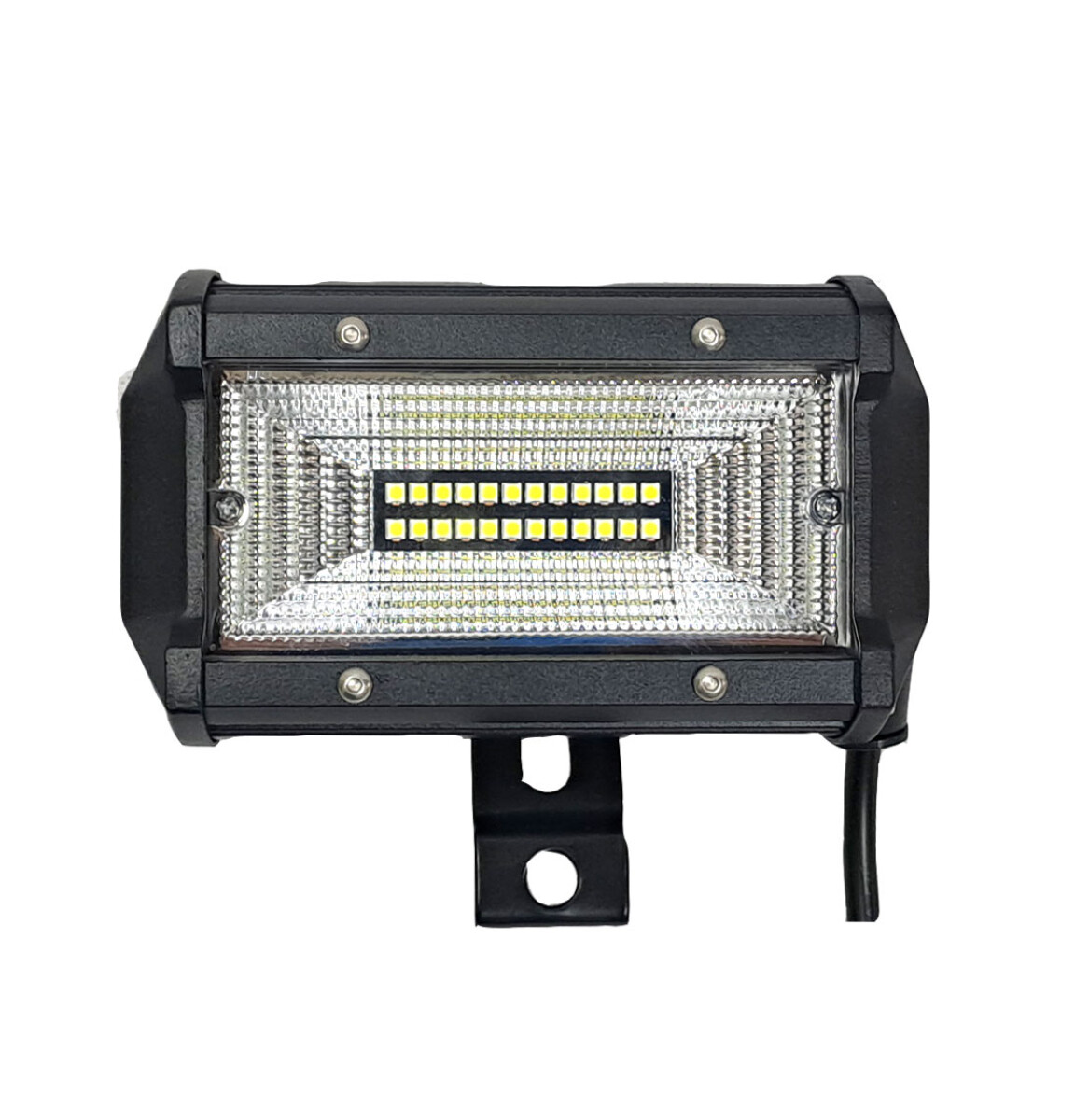 FARO LED - RECTANGULAR 135X75MM 72W 24 LED 12/24V DUNCAN 