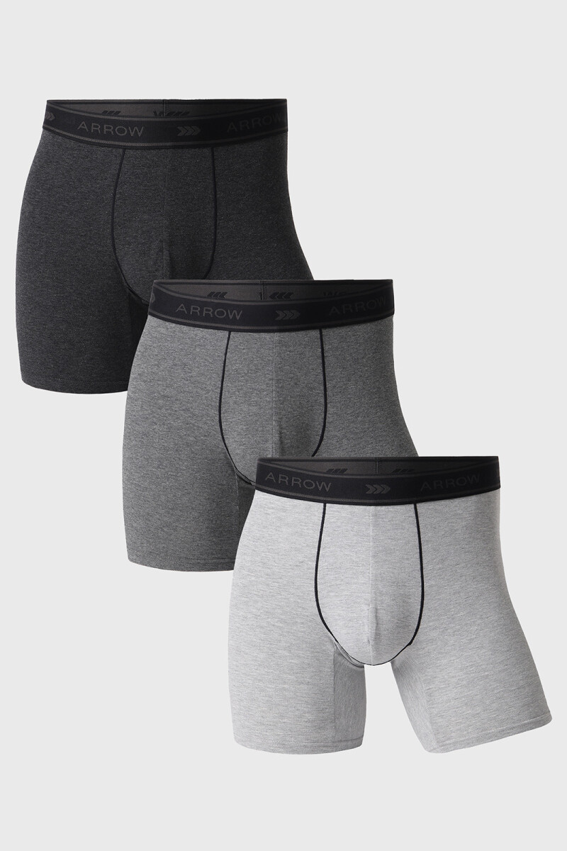 Pack boxer por tres Arrow SURTIDO