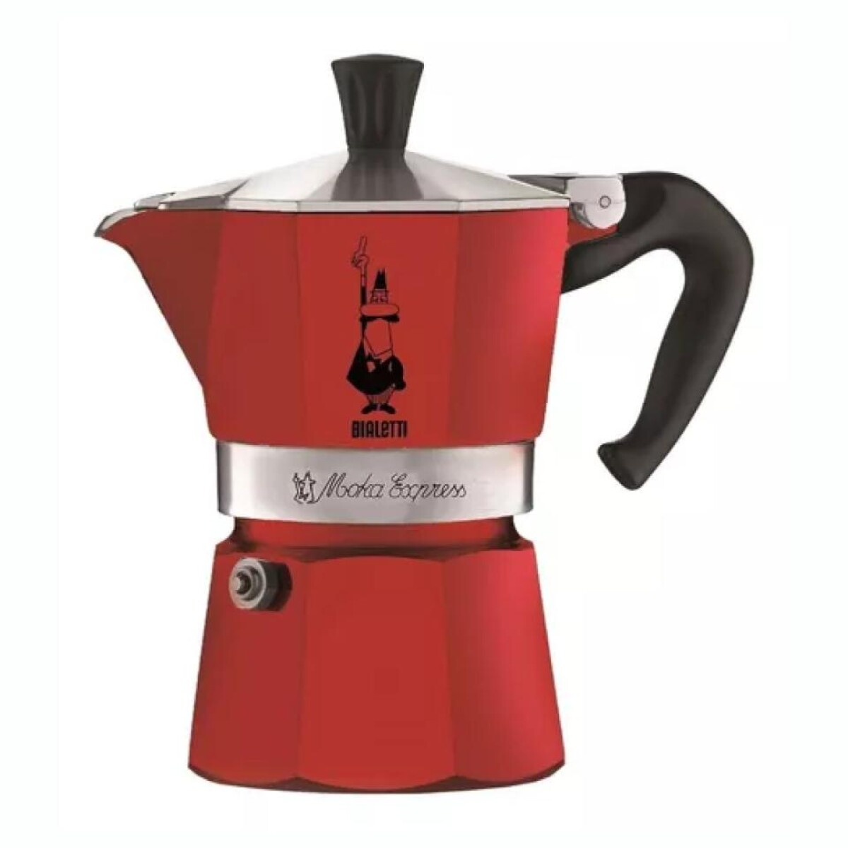 Cafetera Manual BIALETTI Moka Express 6 Tazas Roja 