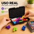 Juego Kanoodle Puzzle 2D y 3D con 200 Desafíos Negro 1