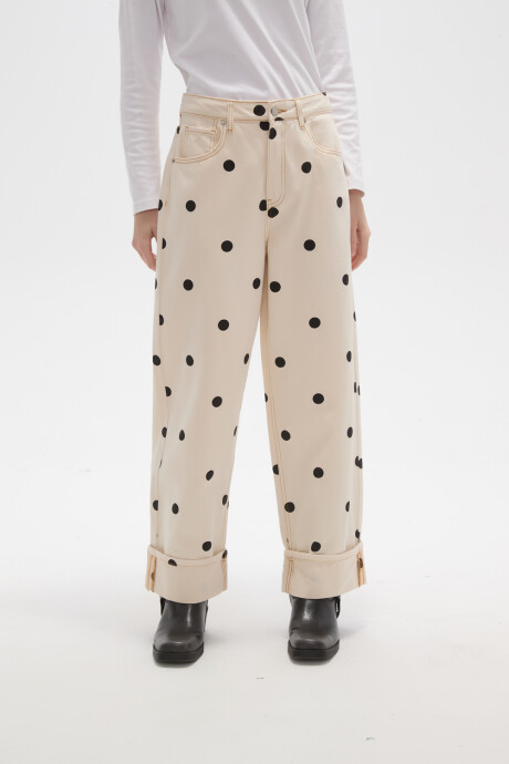 Pantalon Dots Estampado 1
