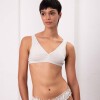 Vedetina Cata – Algodón suave con frunces, sexy y divertida Gris Melange