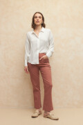 PANTALÓN CLORINDA Beige Oscuro