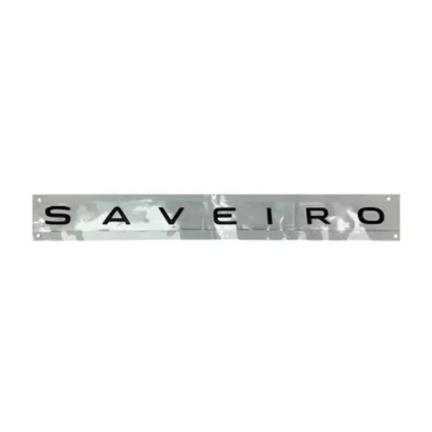 EMBLEMA SAVEIRO 2024 NEGRO Emblema Saveiro 2024 Negro
