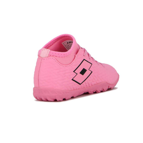 Lotto Piccolo Futbol 5 Tf Niño Rosado-Negro