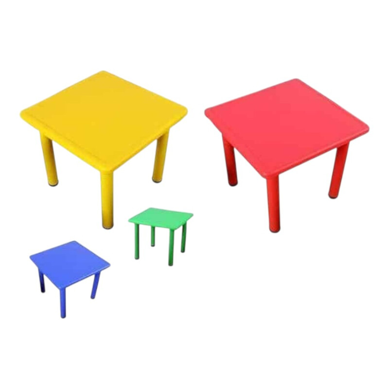 Mesa Infantil de Polipropileno 60x60 Verde