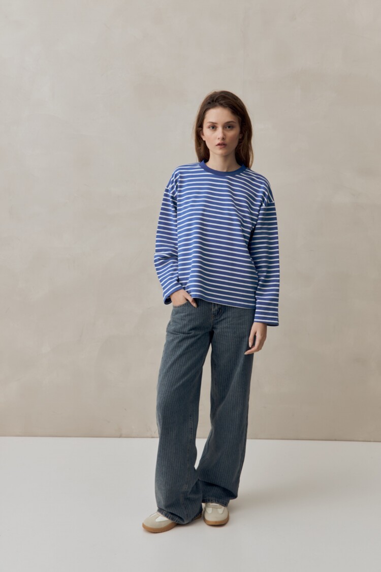 REMERA JORDANA Azul Francia