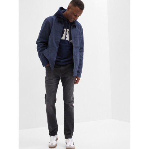 V-SLIM SOFT BLACK FEATHER WASHED BLACK