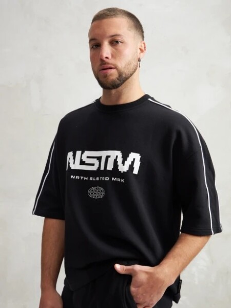 T-SHIRT N.SAILS 10601 NEGRO
