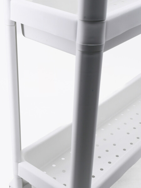 CARRITO MULTIFINCION 3 ESTANTES BLANCO