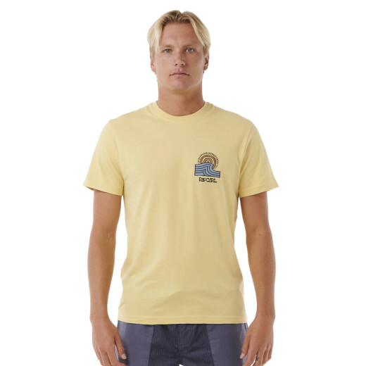 Remera Rip Curl Hazey - Amarillo Remera Rip Curl Hazey - Amarillo