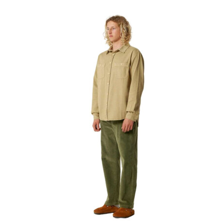 Camisa Critical Slide Lazy Boy Twil Beige