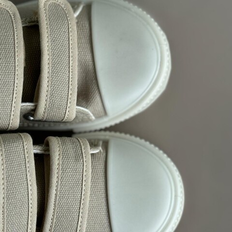 Zapatilla Velcro De Lona Arena