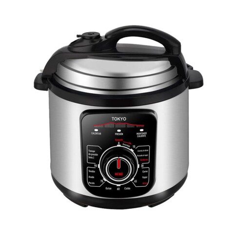 Olla A Presion Tokyo 6 Litros 8 Niveles 1000W Olla A Presion Tokyo 6 Litros 8 Niveles 1000W