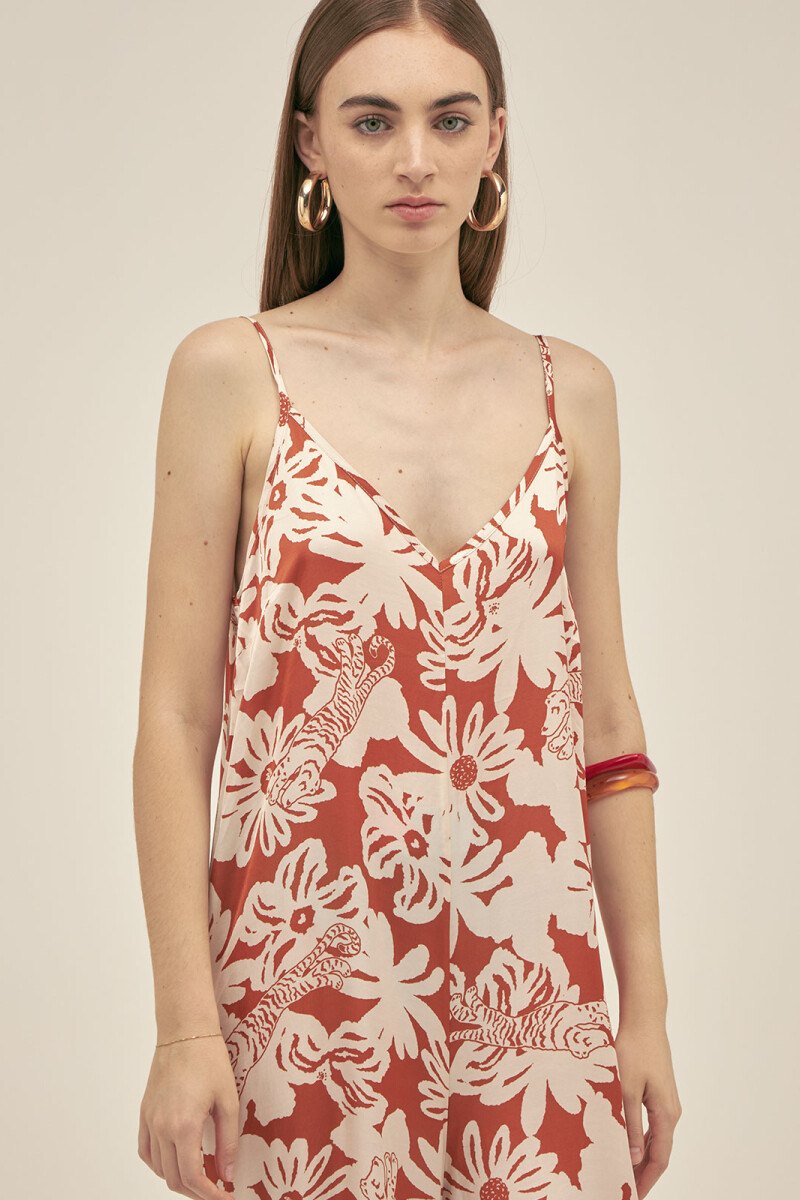 NAT JUMPSUIT Jungle Clay
