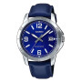 Reloj CASIO MTPV004L-2BUDF en Cuero Azul Esfera 42mm 0