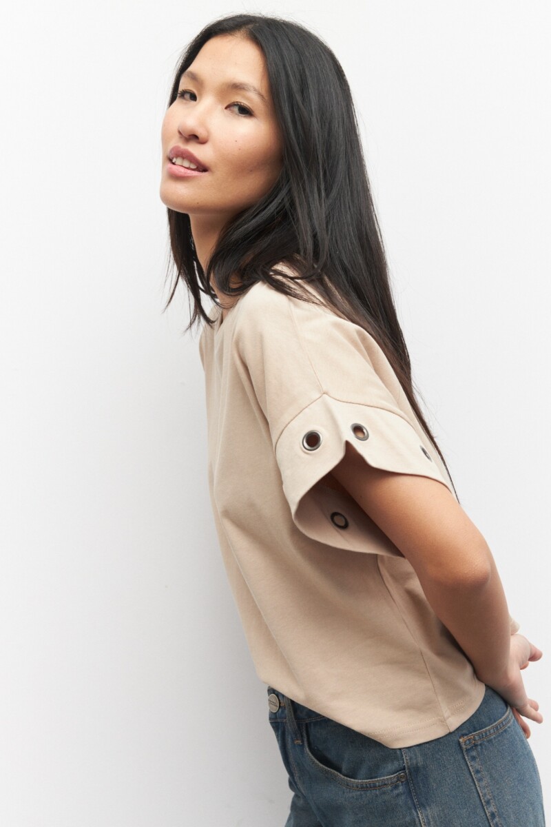 REMERA EXTON Beige