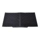 Alfombrilla Silicona Escurridor Vajilla Negro