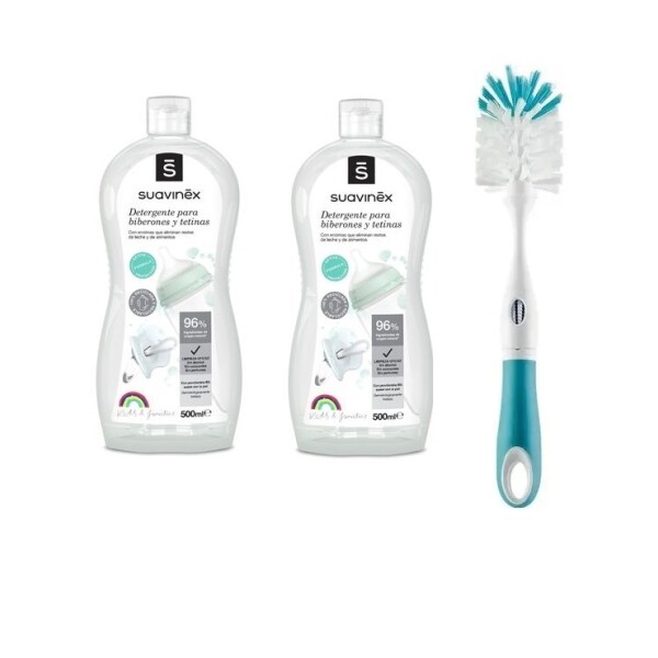Detergente suevinex x2 + Cepillo Detergente suevinex x2 + Cepillo