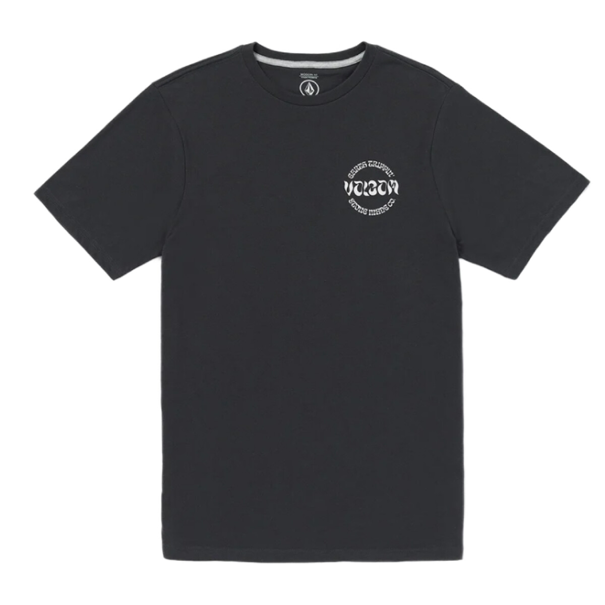 Remera Volcom Stoneature Sst - Negro 