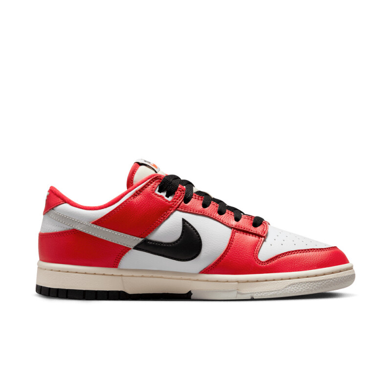 Championes Nike Dunk Bajo Retro Premium de Hombre Rojo