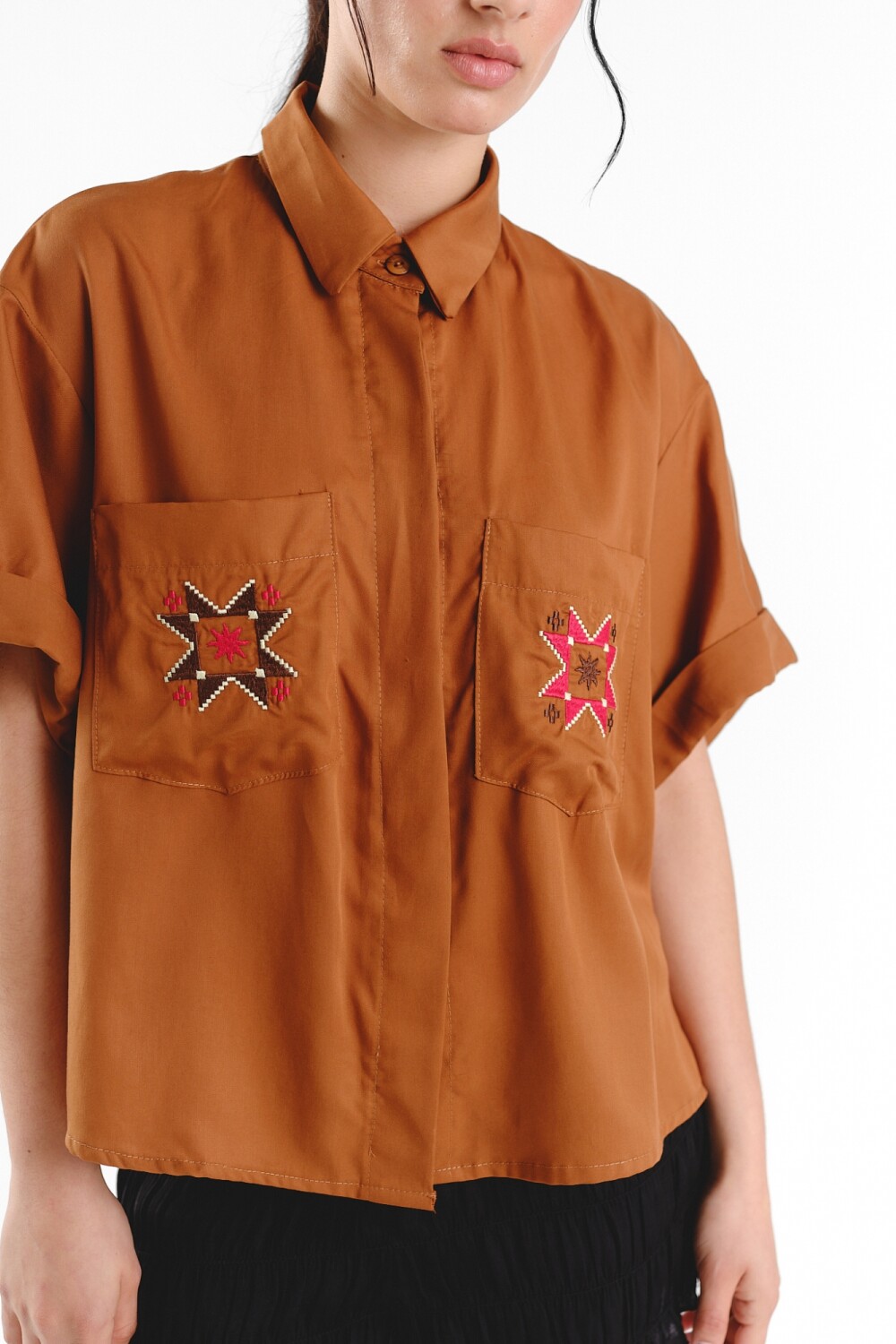 Camisa Mora Marrón