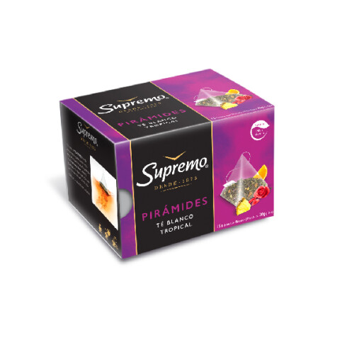 TE SUPREMO PIRAMIDES BLANCO TROPICAL x 15 sob Unica