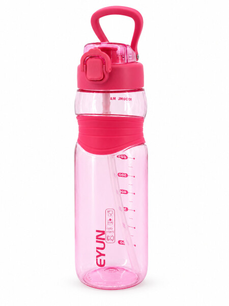 BOTELLA HIDRATACION 1000 ML ROSADO