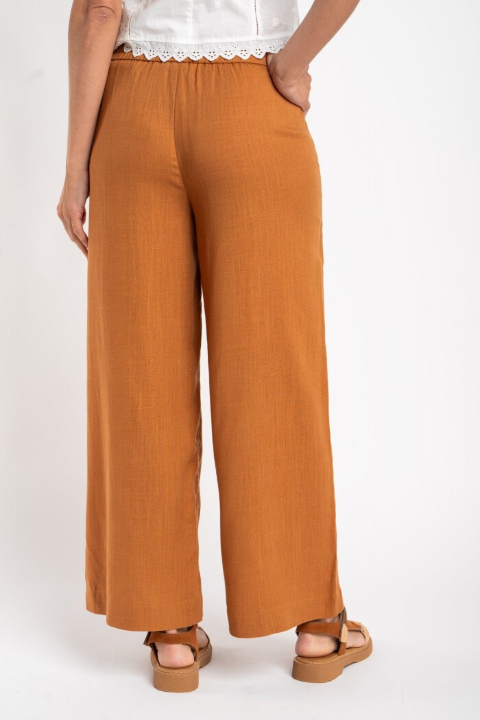 Pantalón Lino Cobre