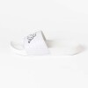 Sandalias Logo Matese Unisex White - Black