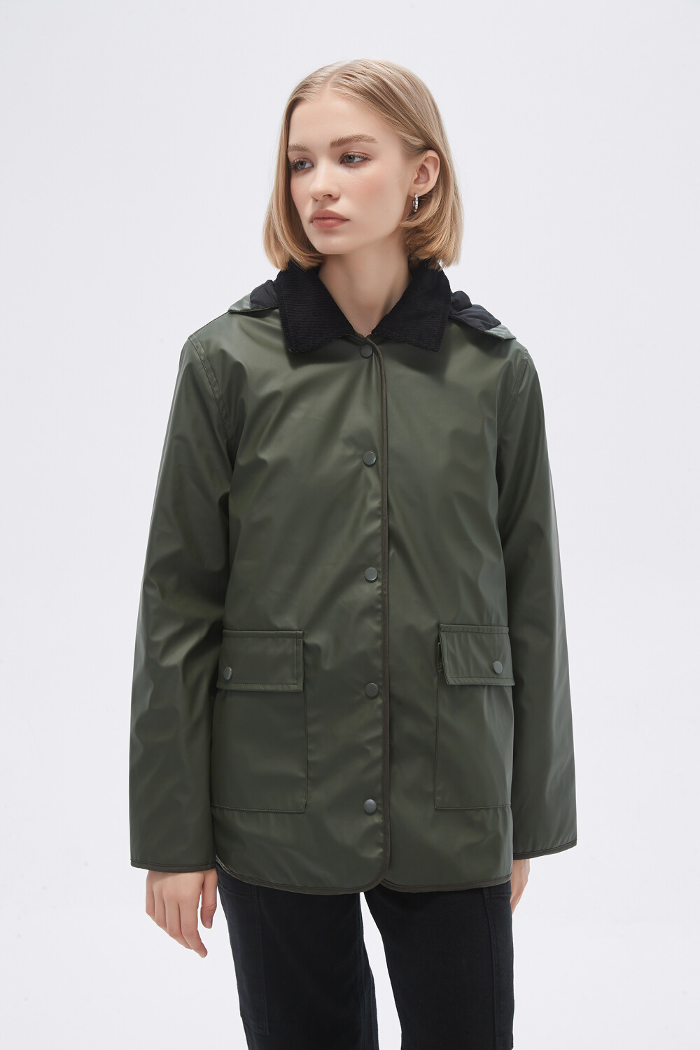 Campera Drifika Verde Seco