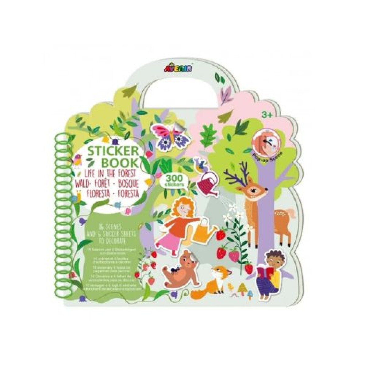 Libro de sticker y actividades- Bosque - Libro De Sticker Y Actividades- Bosque 