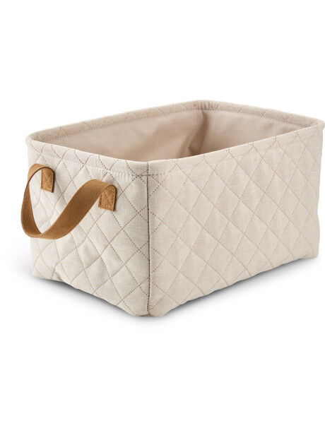 Cesta KEN A23xL33xA18cm beis con asas Cesta KEN A23xL33xA18cm beis con asas