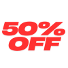50% OFF