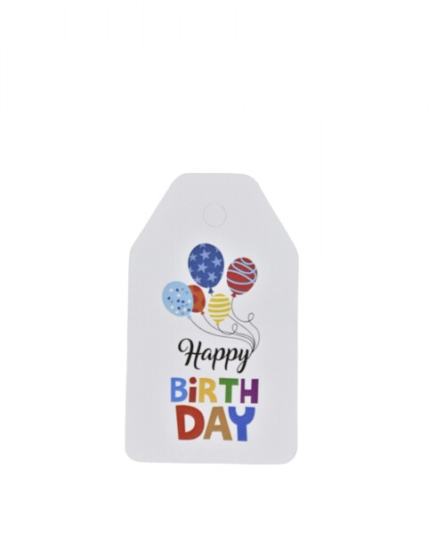 Tag cumpleaños 5x8,5. DISEÑO 1