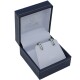 Caravanas En Oro 18K Blanco, Brillantes Y Esmeraldas Caravanas En Oro 18K Blanco, Brillantes Y Esmeraldas