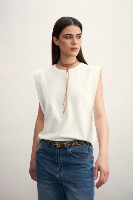 Remera Grisel Blanco