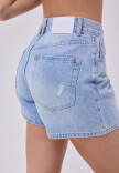 Short Vera Denim Claro