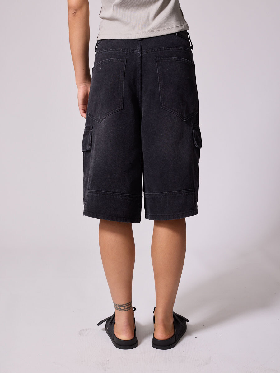 SHORT JEAN RAYE DIXIE Gris Oscuro