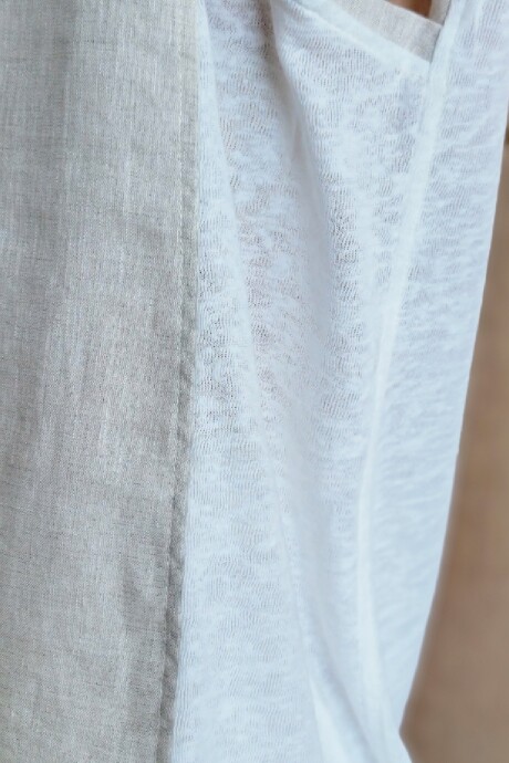 Musculosa Dracena Beige Melange